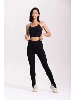 Onamaste Legginsy sportowe "Mantra Flair" w kolorze czarnym rozmiar: L/XL