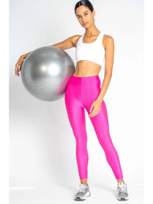 Onamaste Legginsy sportowe w kolorze różowym rozmiar: S / M