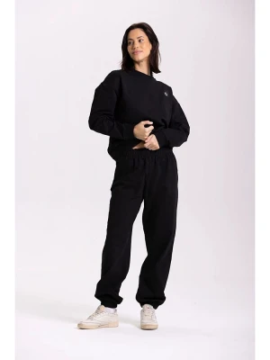 Onamaste Spodnie dresowe "Olga" w kolorze czarnym rozmiar: S/M