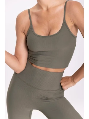 Zdjęcie produktu Onamaste Top sportowy w kolorze khaki rozmiar: S/M