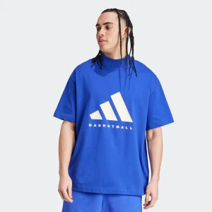 adidas Originals One Cotton Jersey T-Shirt mężczyźni T-Shirty i Polo niebieski rozmiar Odzież