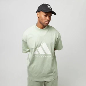 adidas Performance One Cotton Jersey Tee mężczyźni T-Shirty i Polo zielony rozmiar Odzież
