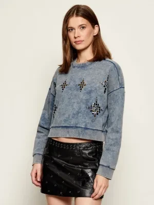 One Teaspoon Bluza | Cropped Fit