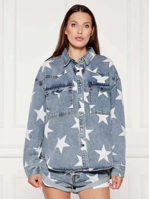 One Teaspoon Jeansowa koszula DARIA | Oversize fit