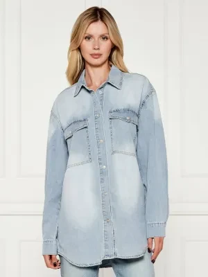 One Teaspoon Jeansowa koszula Essential | Oversize fit