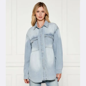 One Teaspoon Jeansowa koszula Essential | Oversize fit