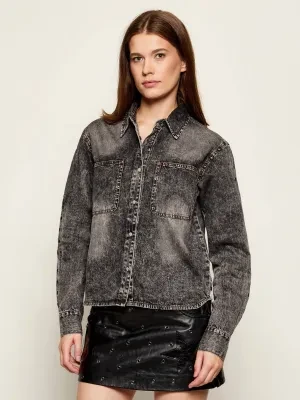 One Teaspoon Jeansowa koszula NIXIE | Classic fit