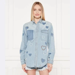 One Teaspoon Jeansowa koszula | Oversize fit