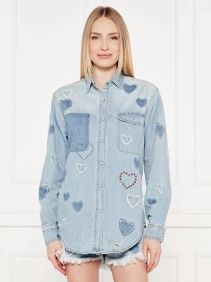 One Teaspoon Jeansowa koszula | Oversize fit