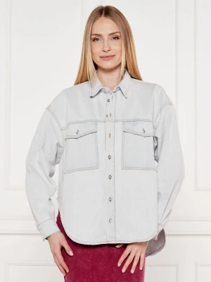 One Teaspoon Jeansowa koszula Smiley Daria | Relaxed fit