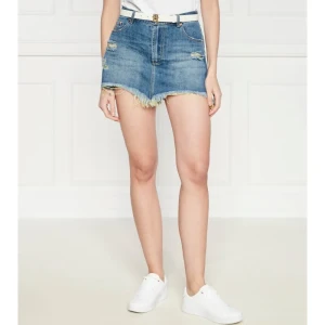 One Teaspoon Jeansowa spódnica JUNKYARD