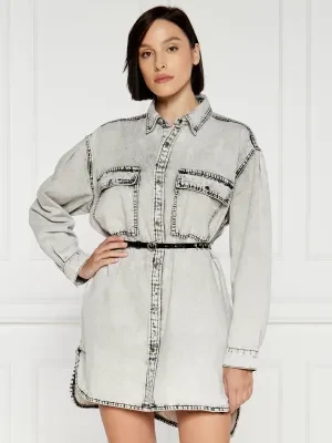 One Teaspoon Jeansowa sukienka NIXIE