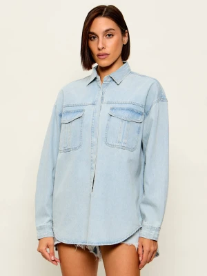 One Teaspoon Jeansowe koszula DAYDREAM HEART | Oversize fit