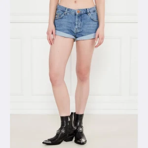 One Teaspoon Jeansowe szorty Bandit | Loose fit | low waist