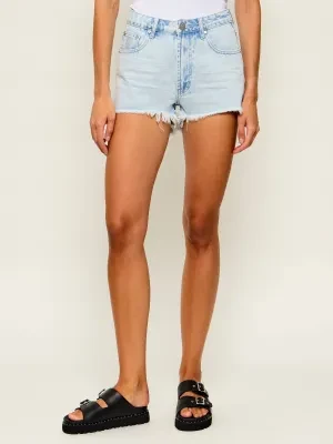 One Teaspoon Jeansowe szorty BONITAS | Regular Fit | high waist