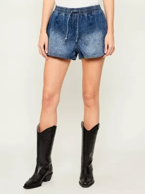 One Teaspoon Jeansowe szorty BOXER | Relaxed fit