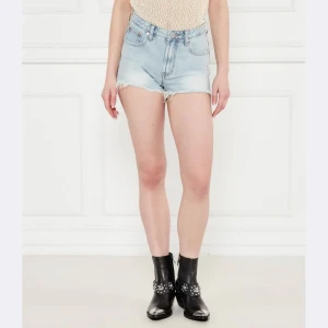 One Teaspoon Jeansowe szorty Hawks | Regular Fit | high waist