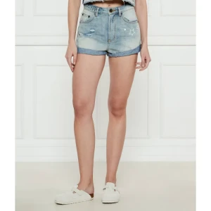 One Teaspoon Jeansowe szorty ICON BANDITS | Relaxed fit | high waist