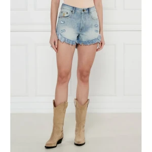 One Teaspoon Jeansowe szorty OUTLAWS | Regular Fit | mid waist