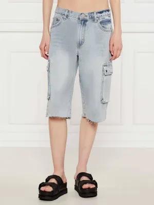 One Teaspoon Jeansowe szorty SKATER GIRL | Loose fit