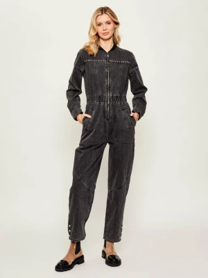 One Teaspoon Jeansowy kombinezon CALLIE AVIATOR | Regular Fit