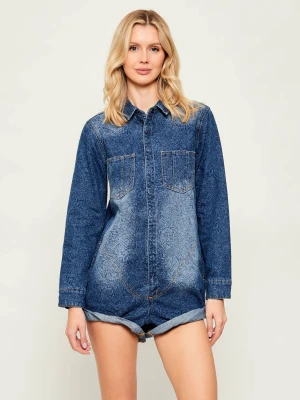 One Teaspoon Jeansowy kombinezon PROPHECY | Relaxed fit