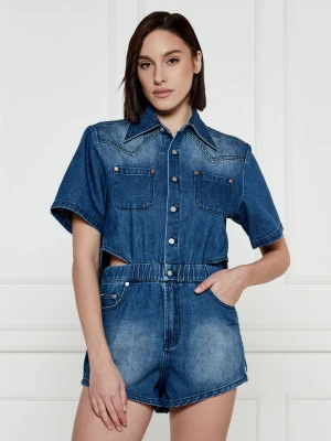 One Teaspoon Jeansowy kombinezon ROSEWOOD TAYLOR | Regular Fit