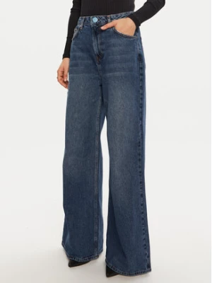 One Teaspoon Jeansy 26644 Niebieski Wide Leg