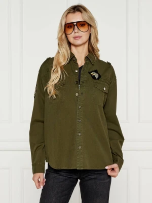 One Teaspoon Koszula Aviator Eagle | Oversize fit