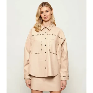 One Teaspoon Skórzana kurtka DARIA | Relaxed fit