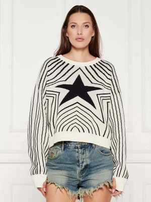One Teaspoon Sweter STAR GAZING | Relaxed fit