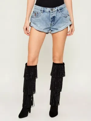 One Teaspoon Szorty BANDITS | Relaxed fit | low waist