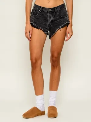 One Teaspoon Jeansowe Szorty ROLLERS | Regular Fit | low waist