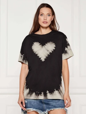 One Teaspoon T-shirt BEAMING HEART | Oversize fit