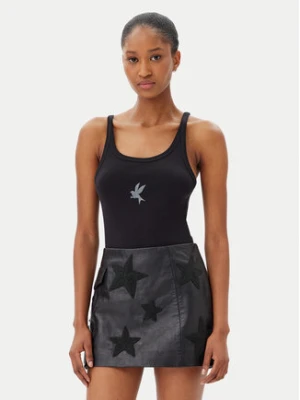 One Teaspoon Top Fine 26605 Czarny Slim Fit