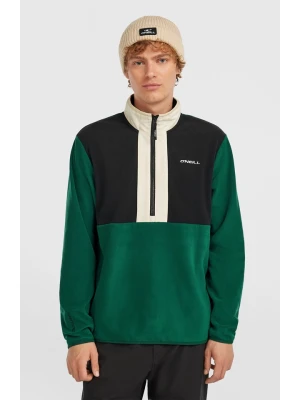 O'Neill Bluza polarowa w kolorze zielono-czarno-beżowym rozmiar: M