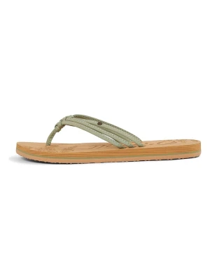 O'Neill Japonki "Ditsy" w kolorze khaki rozmiar: 38
