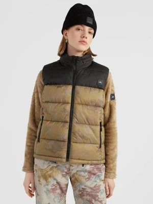 O'Neill Kamizelka pikowana "O'Riginals" w kolorze oliwkowo-czarnym rozmiar: XS