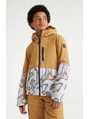O'Neill Kurtka narciarska w kolorze jasnobrązowo-szarym rozmiar: 140