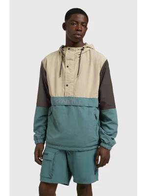 O'Neill Kurtka przejściowa w kolorze beżowo-niebiesko-oliwkowym rozmiar: L