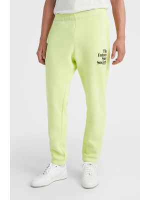 O'Neill Spodnie dresowe "Future Surf" w kolorze zielonym rozmiar: L
