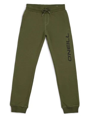 O'Neill Spodnie dresowe "Logo" w kolorze khaki rozmiar: 152