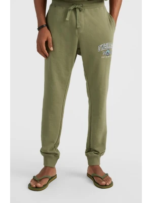 O'Neill Spodnie dresowe "Surf State" w kolorze zielonym rozmiar: M