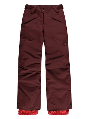 O'Neill Spodnie narciarskie "Anvil" w kolorze bordowym rozmiar: 176