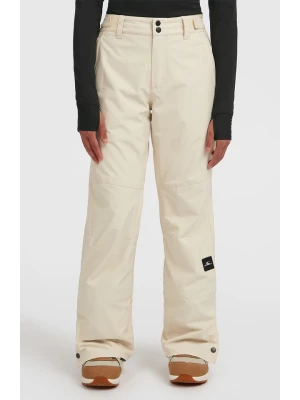 O'Neill Spodnie narciarskie w kolorze beżowym rozmiar: XS