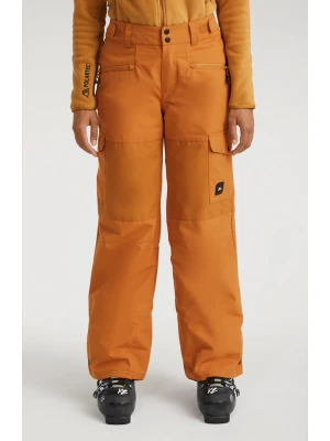 O'Neill Spodnie narciarskie w kolorze jasnobrązowym rozmiar: L