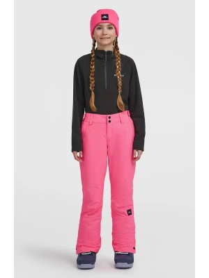O'Neill Spodnie narciarskie w kolorze różowym rozmiar: 140