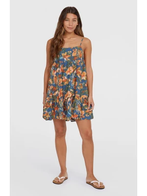 O'Neill Sukienka "Rilee" w kolorze niebieskim ze wzorem rozmiar: XL