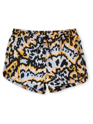 O'Neill Szorty kąpielowe "AOP" w kolorze jasnoróżowo-czarnym rozmiar: 176