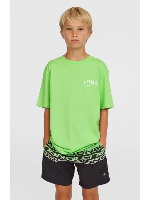 O'Neill Szorty kąpielowe "Cali" w kolorze zielono-czarnym rozmiar: 152